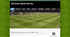 Desktop Screenshot of complejodonyaco.com.ar